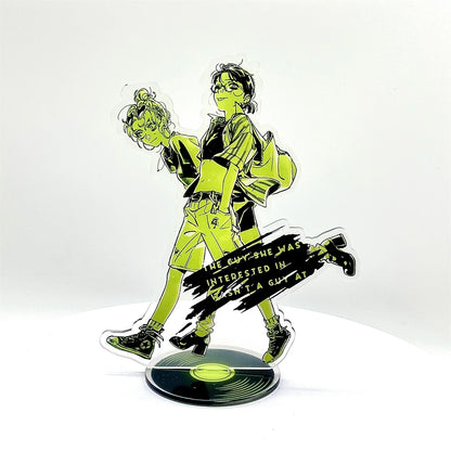 The Guy She Was Interested In Acrylic Stand - Anime Tabletop Figure
