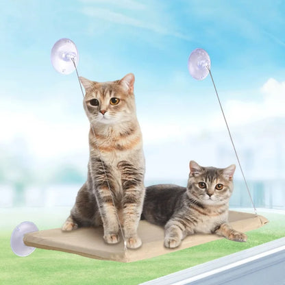 Cat Window Hammock – Sunny Window Perch Pet Bed, 20kg Capacity