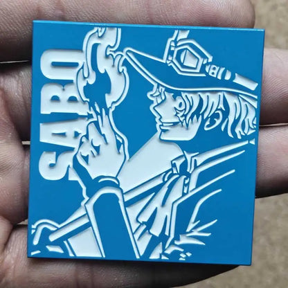 One Piece Gear 5 Luffy Enamel Pin - Anime Lapel Badge Brooch