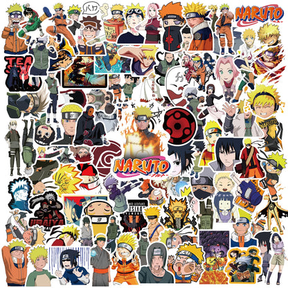 Naruto Anime Sasuke Stickers Waterproof Graffiti Decals for Phone Laptop