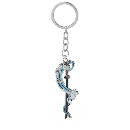 Demon Slayer Sword Keychains – 15 Anime-Inspired Styles Featuring Kyojuro Rengoku