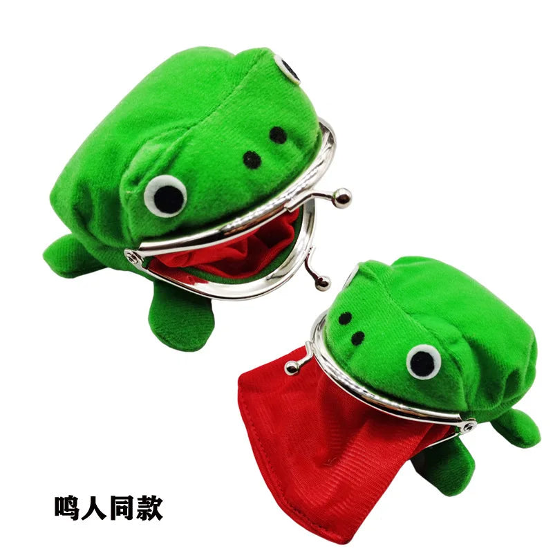 Kawaii Anime Naruto Green Frog Cosplay Coin Purse Wallet Birthday Gifts For Fans