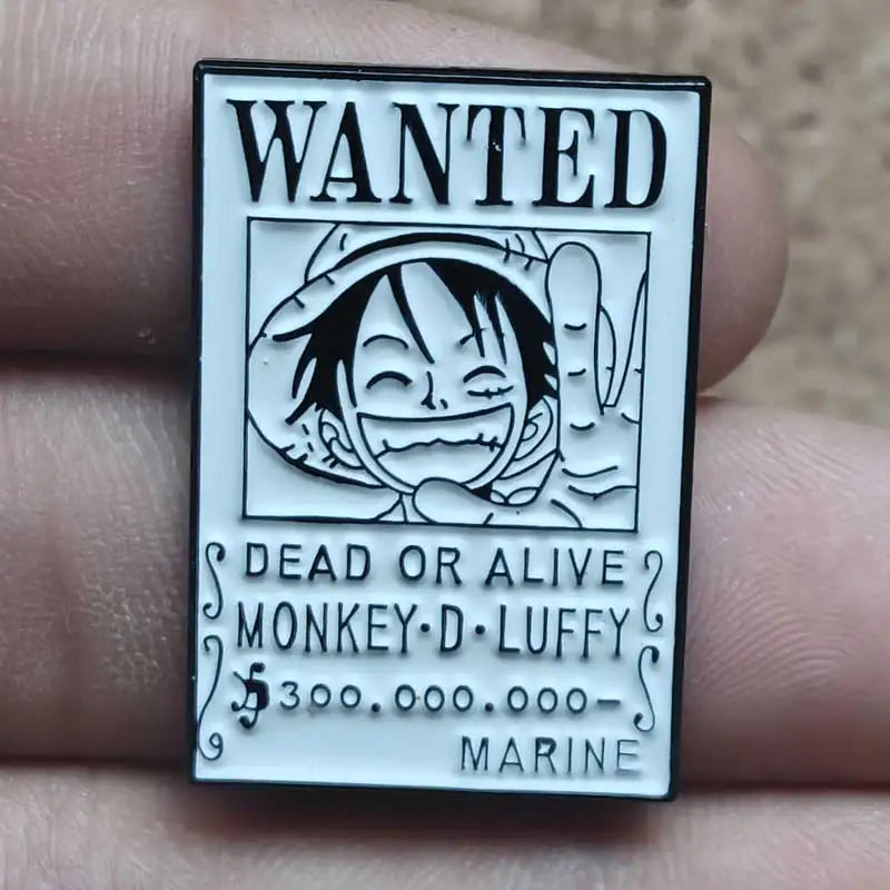 One Piece Gear 5 Luffy Enamel Pin - Anime Lapel Badge Brooch