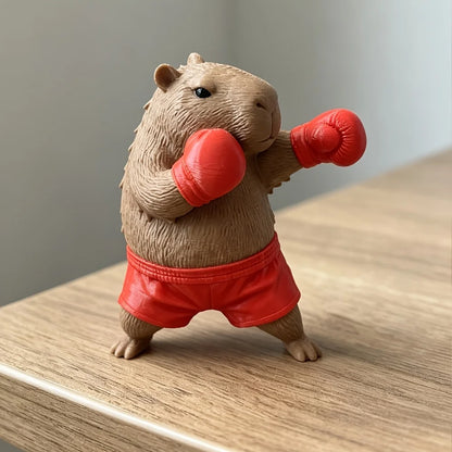 Cute Capybara Figurine Ornament for Desk, Office and Car Decor