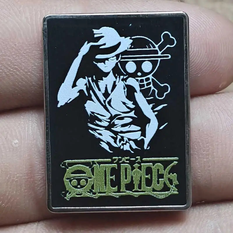One Piece Gear 5 Luffy Enamel Pin - Anime Lapel Badge Brooch