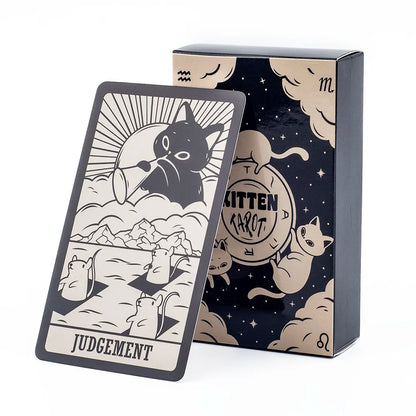 Kitten Tarot Card Deck – 78 Cute Cat Tarot Cards for Beginners & Readers
