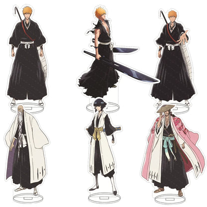 Acrylic Anime Figure Stand 15CM – Clear Cosplay Character Display Stand for Collectors