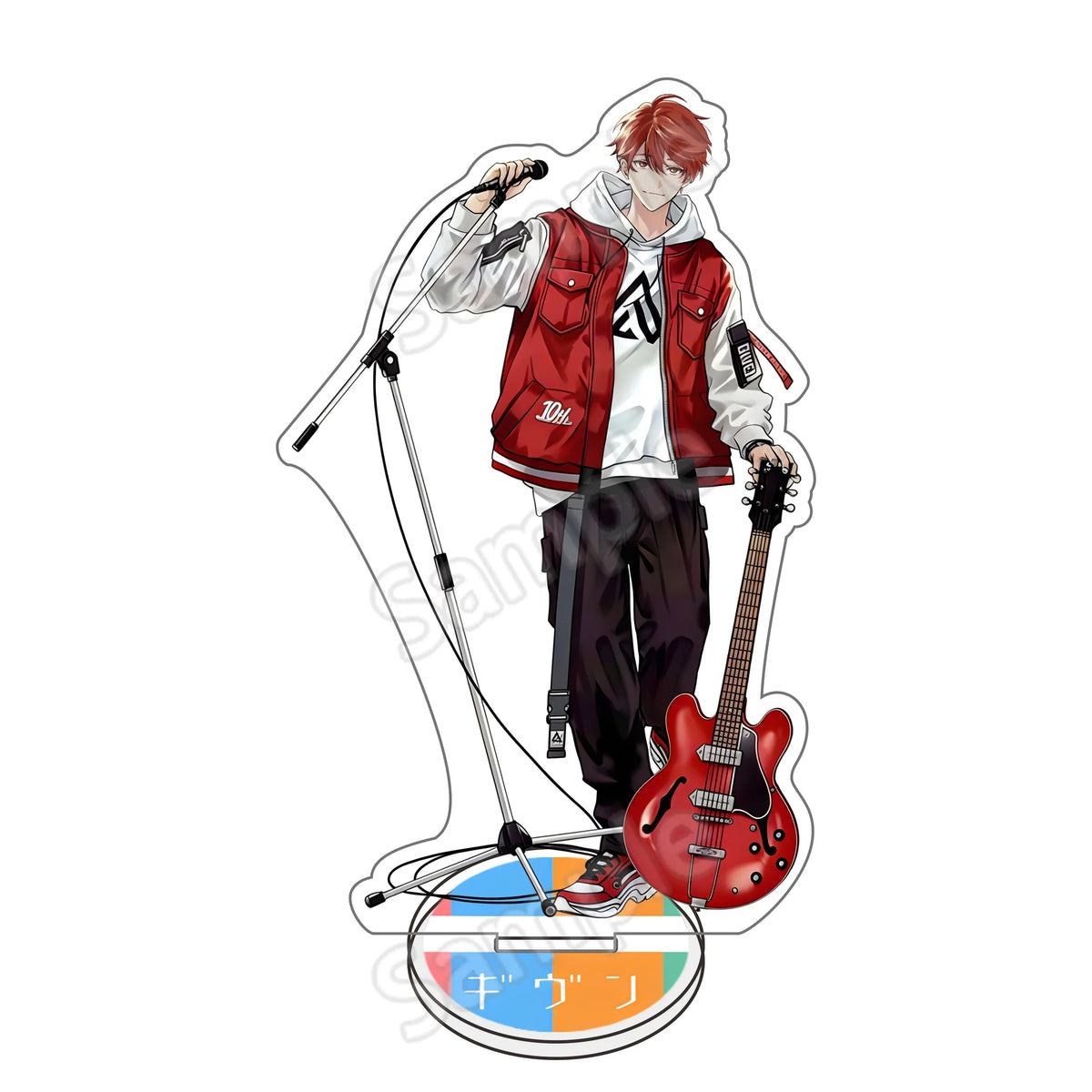 Given Satou Mafuyu Acrylic Stand Keychain 15CM - BL Anime Desk Decor Display Figure, Fan Merch Gift