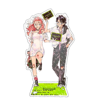 The Guy She Was Interested In Acrylic Stand - Anime Tabletop Figure