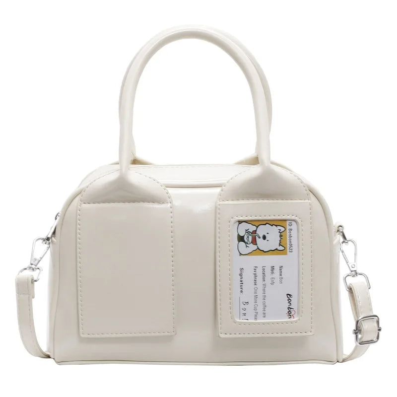 Y2K Transparent Ita Bag – Harajuku Korean Crossbody Shoulder Handbag for Women