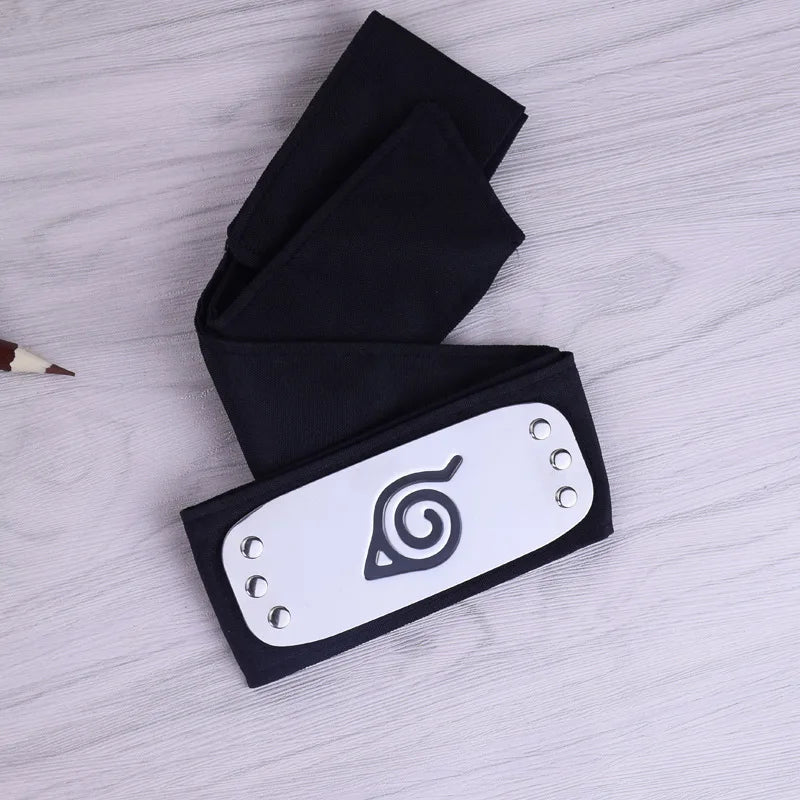 Naruto Anime Cosplay Headband, Kakashi and Itachi Ninja Costume Accessory