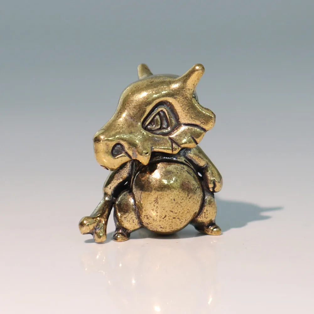 Pokemon Brass Figurine Collection - Charizard, Blastoise, Bulbasaur and Dragonite Metal Desk Statue