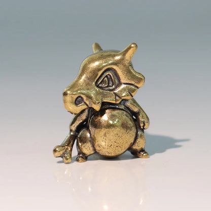 Pokemon Brass Figurine Collection - Charizard, Blastoise, Bulbasaur and Dragonite Metal Desk Statue