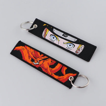 Naruto Anime Woven Keychain Backpack Charm