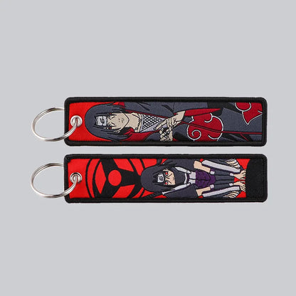 Naruto Anime Woven Keychain Backpack Charm
