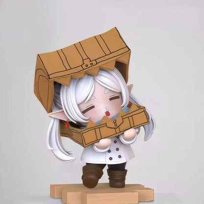 Frieren Chibi Figure - Hand-Painted Anime Collectible Model