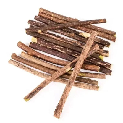 20pc Silvervine Cat Chew Sticks - Natural Matatabi Catnip Toy for Kittens, Teeth Cleaning Treat