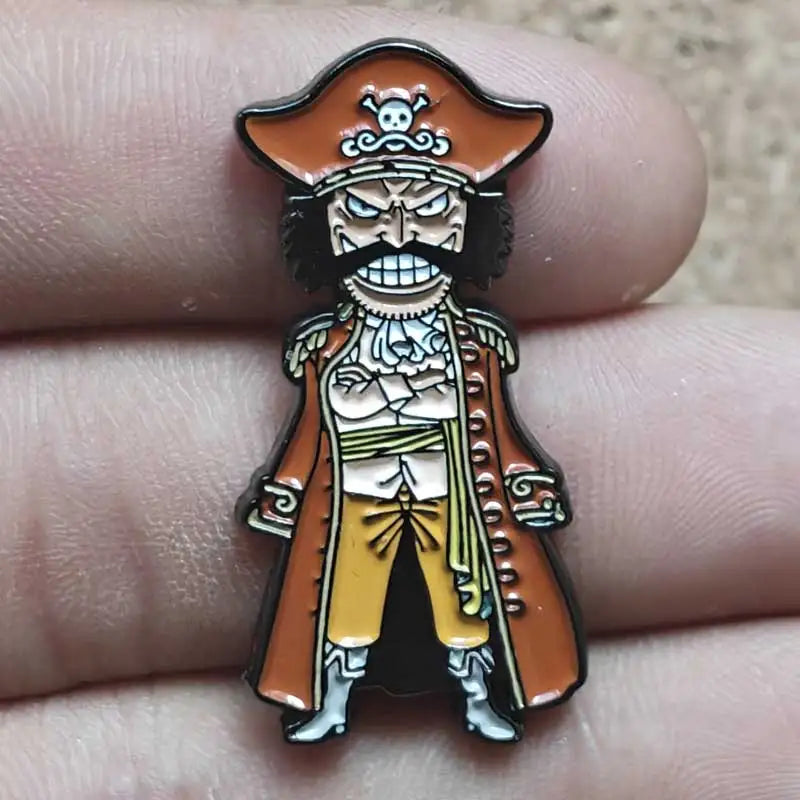 One Piece Gear 5 Luffy Enamel Pin - Anime Lapel Badge Brooch
