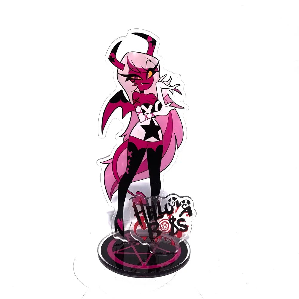 Hazbin Hotel Charlie Morningstar Acrylic Stand – 15cm Anime Desktop Figure Display