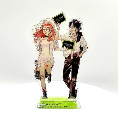 The Guy She Was Interested In Acrylic Stand - Anime Tabletop Figure