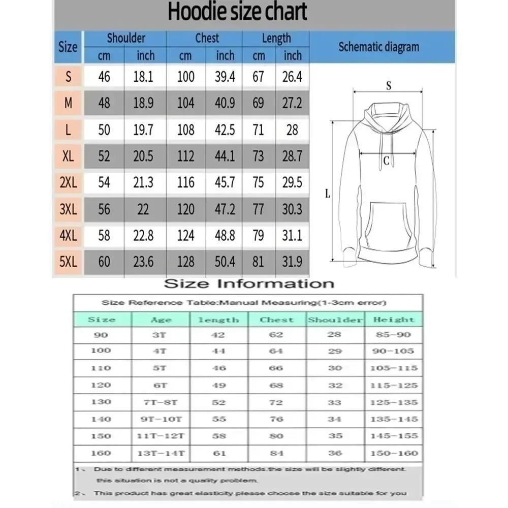 Pokémon Umbreon Printed Hoodie Sweatshirt – Loose Streetwear Pullover