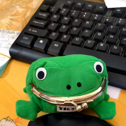 Kawaii Anime Naruto Green Frog Cosplay Coin Purse Wallet Birthday Gifts For Fans
