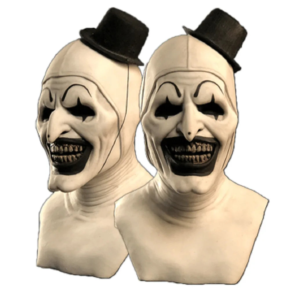 Art the Clown Terrifier 2 Cosplay Costume – Jumpsuit & Mask Set for Halloween