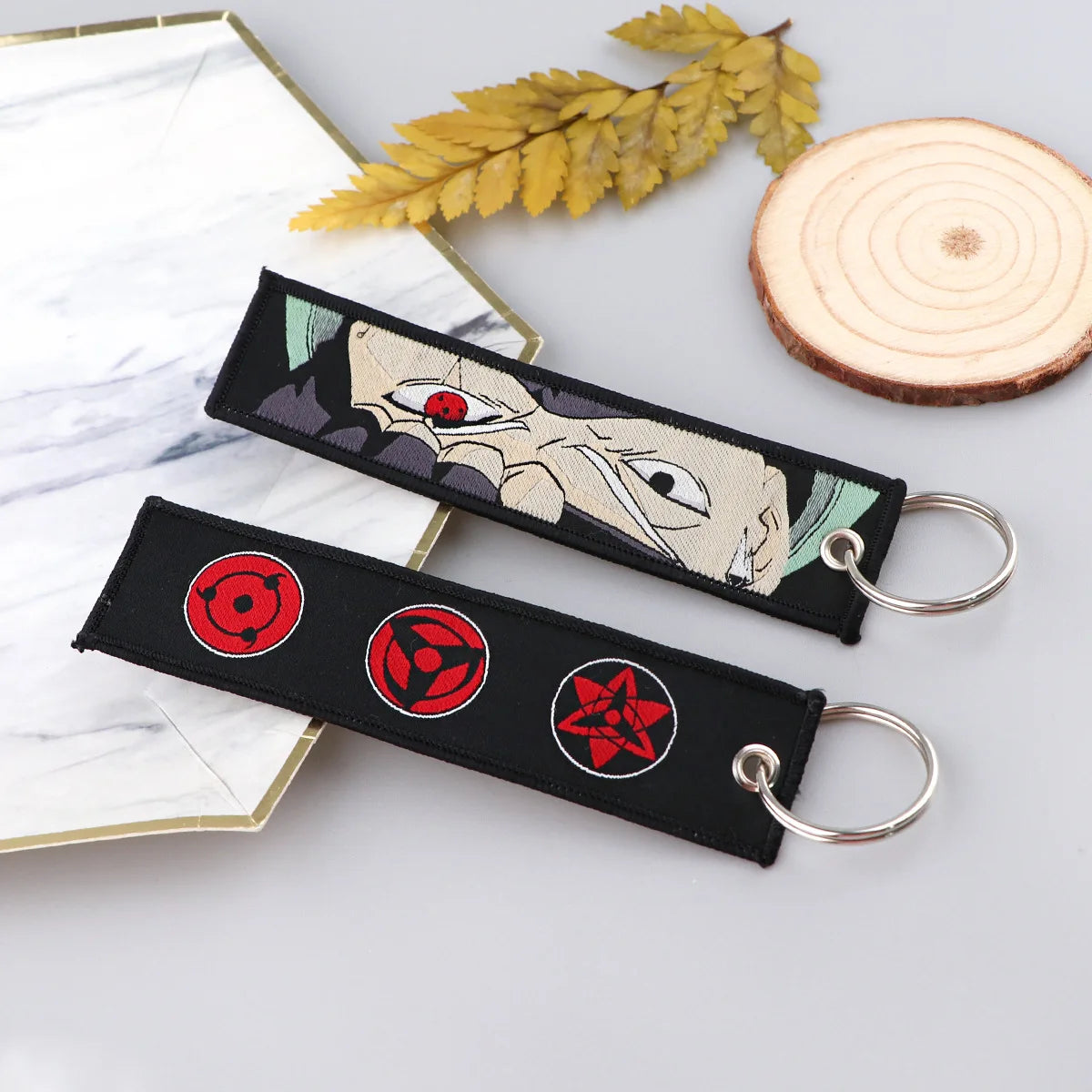 Naruto Anime Woven Keychain Backpack Charm