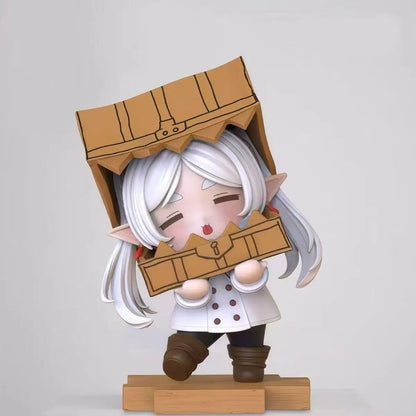 Frieren Chibi Figure - Hand-Painted Anime Collectible Model
