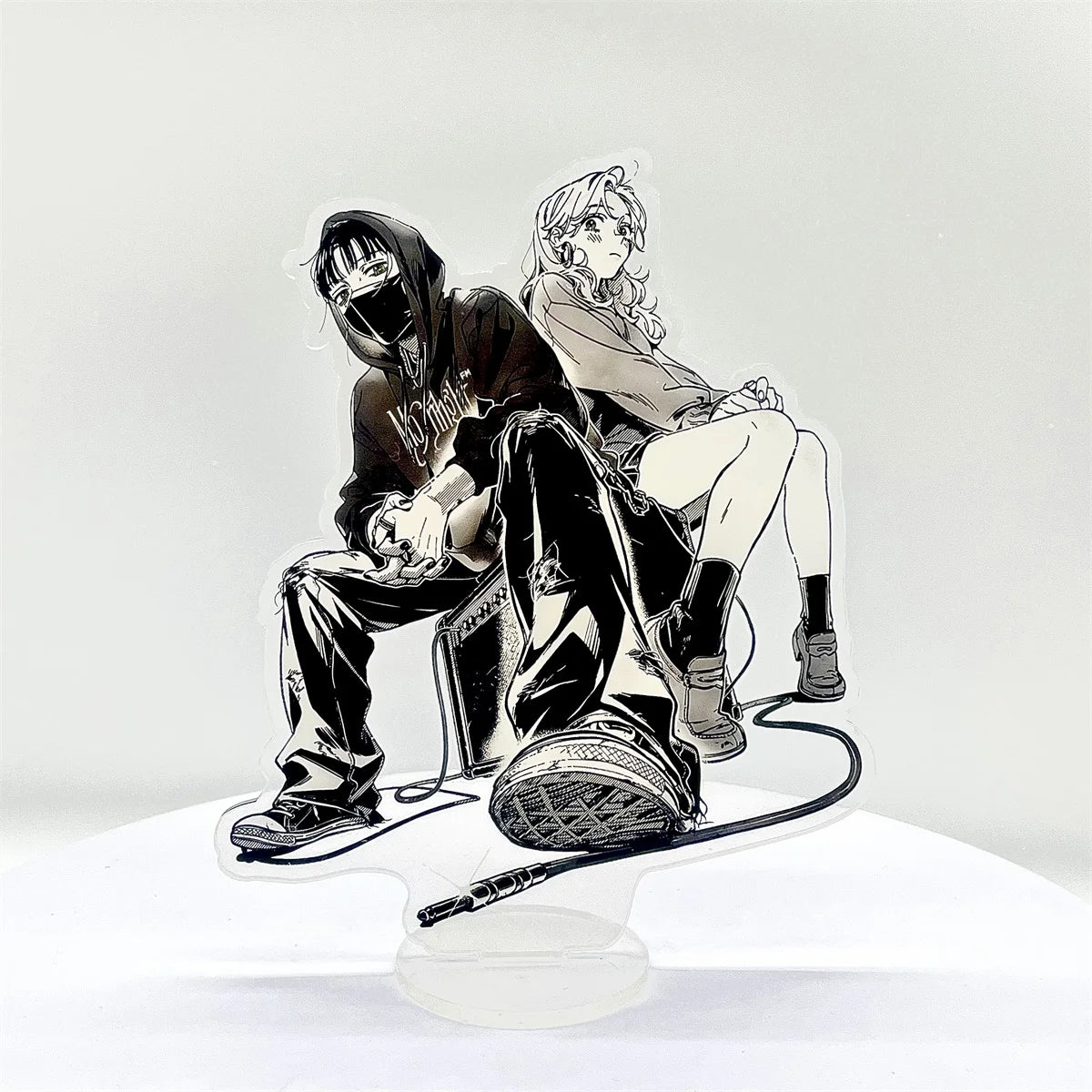 The Guy She Was Interested In Acrylic Stand - Anime Tabletop Figure