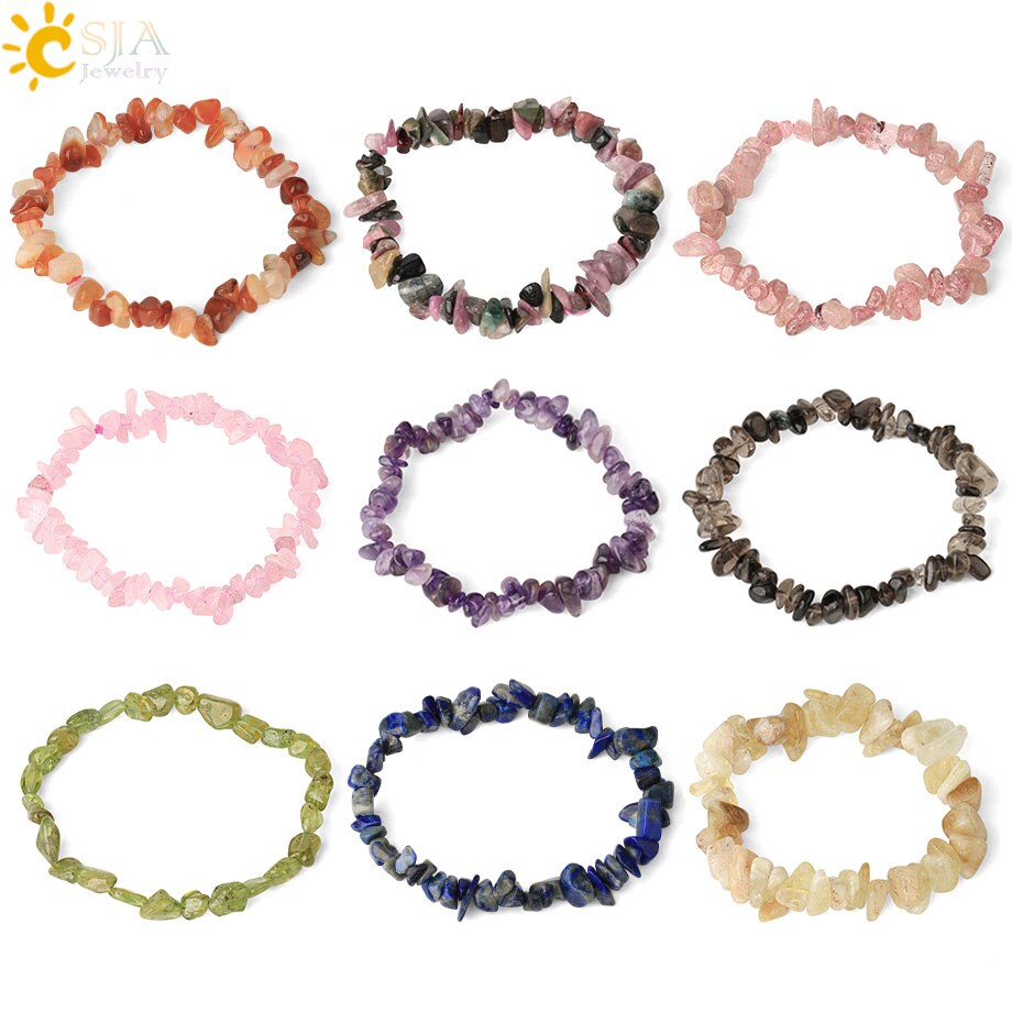 Irregular Chips Crystal Bracelet
