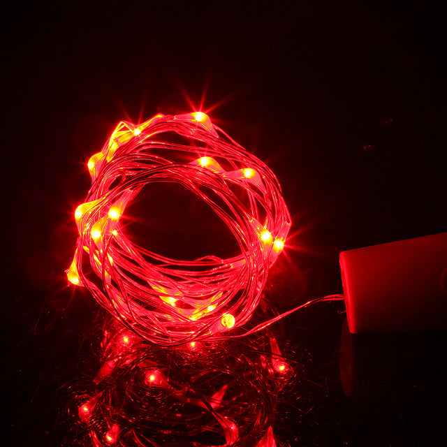 LED Wine Bottle Lights with Cork