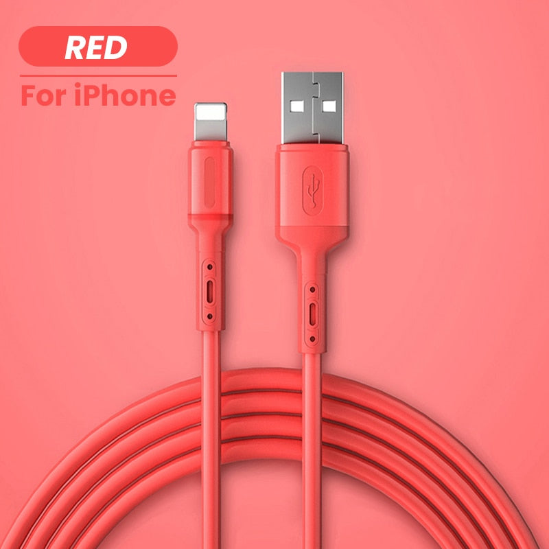Lightning Fast Silicone Charger Cable