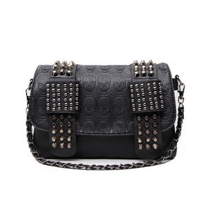 Spiked Women's Shoulder Bag