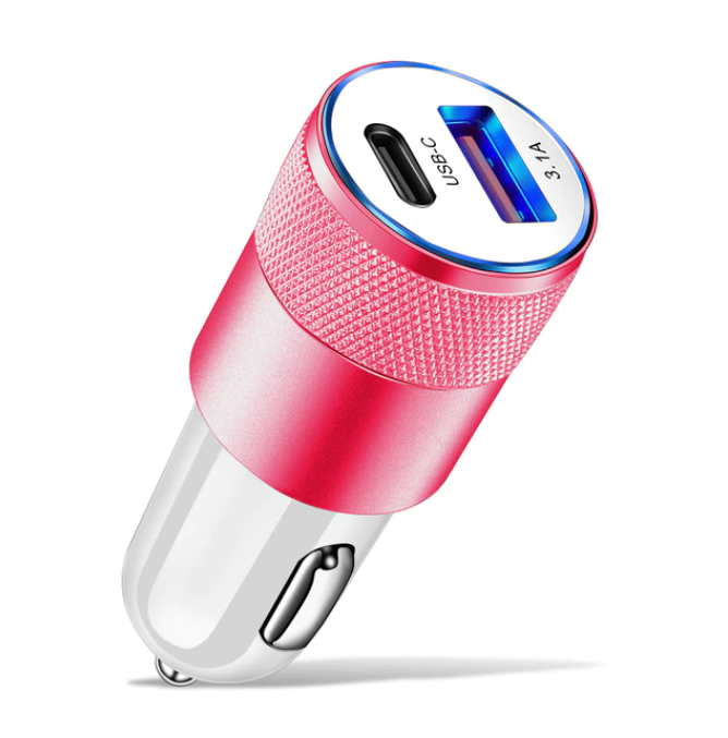 Metal Alloy Car Lightning Fast Car Charger