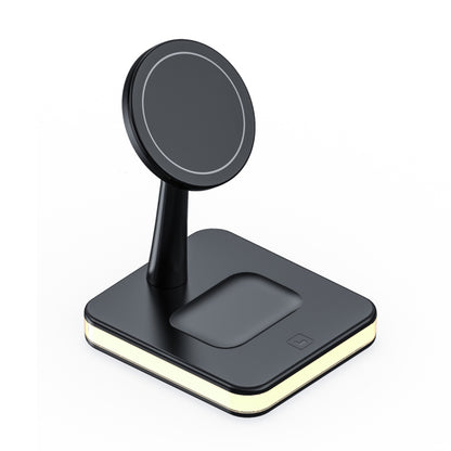 Magnetic Wireless Charging Stand with Light