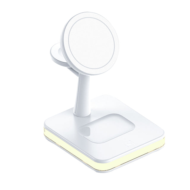 Magnetic Wireless Charging Stand with Light