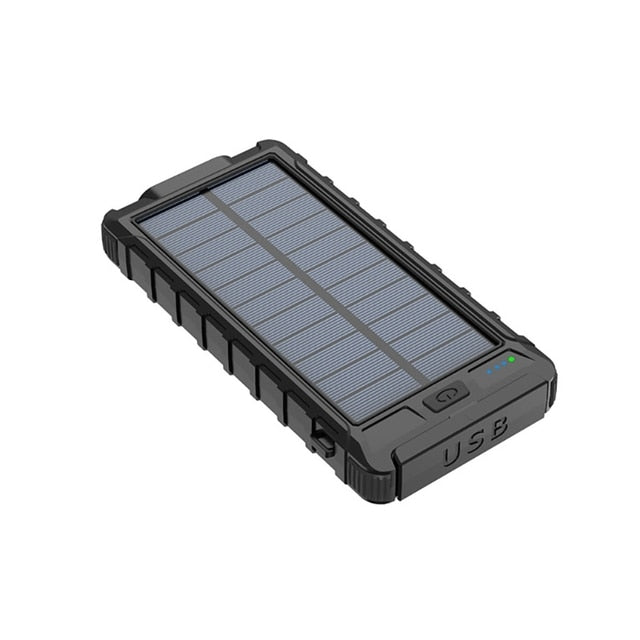Solar Powered Energy Bank - 20000mAh Waterproof