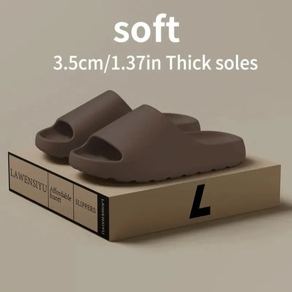 Coconut Slippers Thick-Soled Sandals Summer New Non-slip Puffy Cloud Sandals