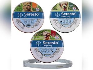 NEW Seresto Anti Flea & Tick Collar for Dogs and Cats - 8 Months Protection - All 3 Sizes