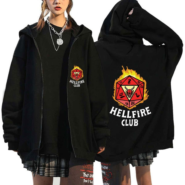 Stranger Things Zip Up Hoodie