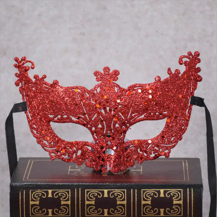 Theatre Inspired Prom Makeup Costume Lace Mask