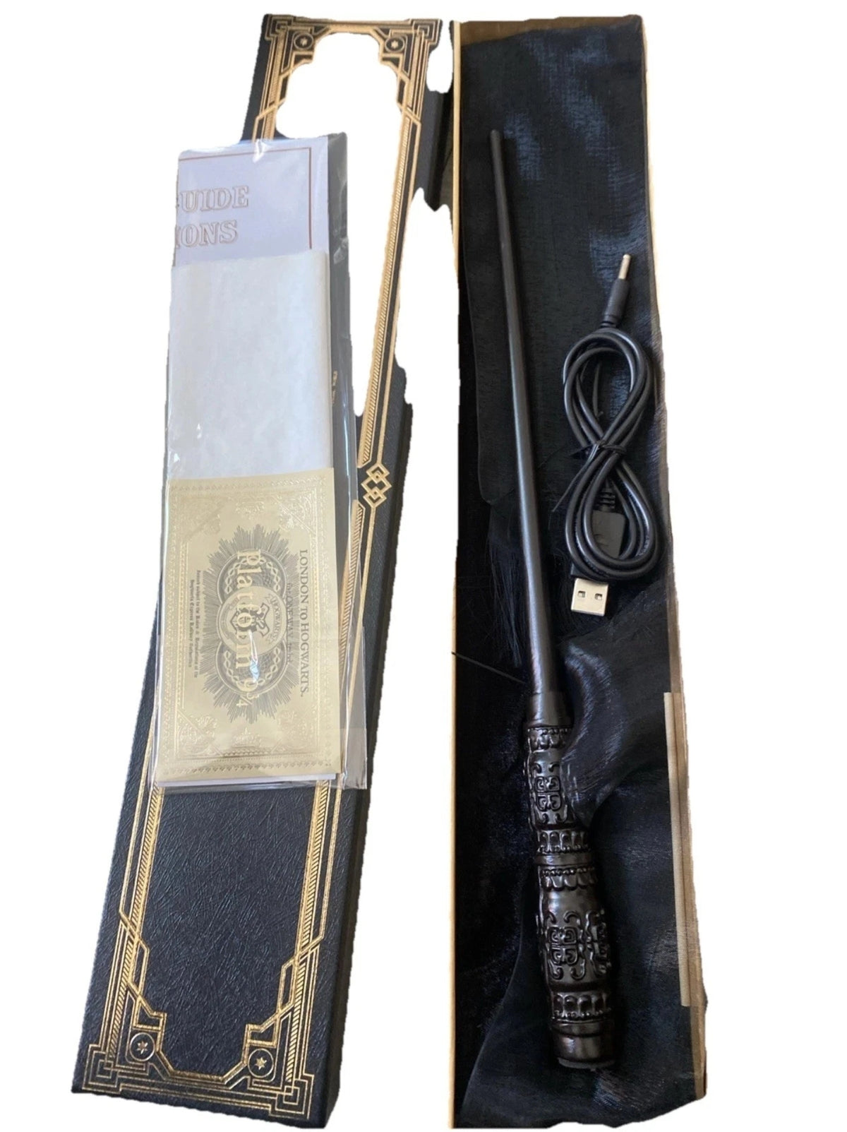Harry Potter Magic Fireball Shooting Incendiary Wand - Accessories Included