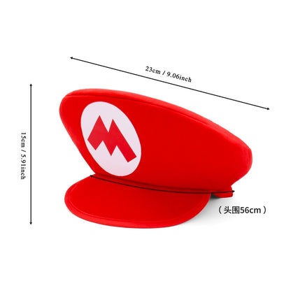 Mario Luigi and Wario Stylish Cosplay Hats
