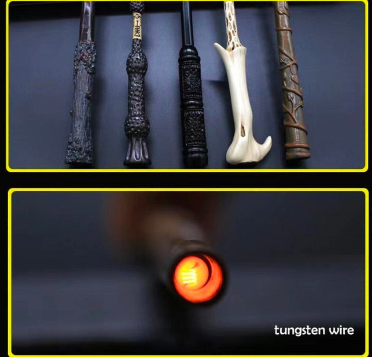 Harry Potter Magic Fireball Shooting Incendiary Wand - Accessories Included