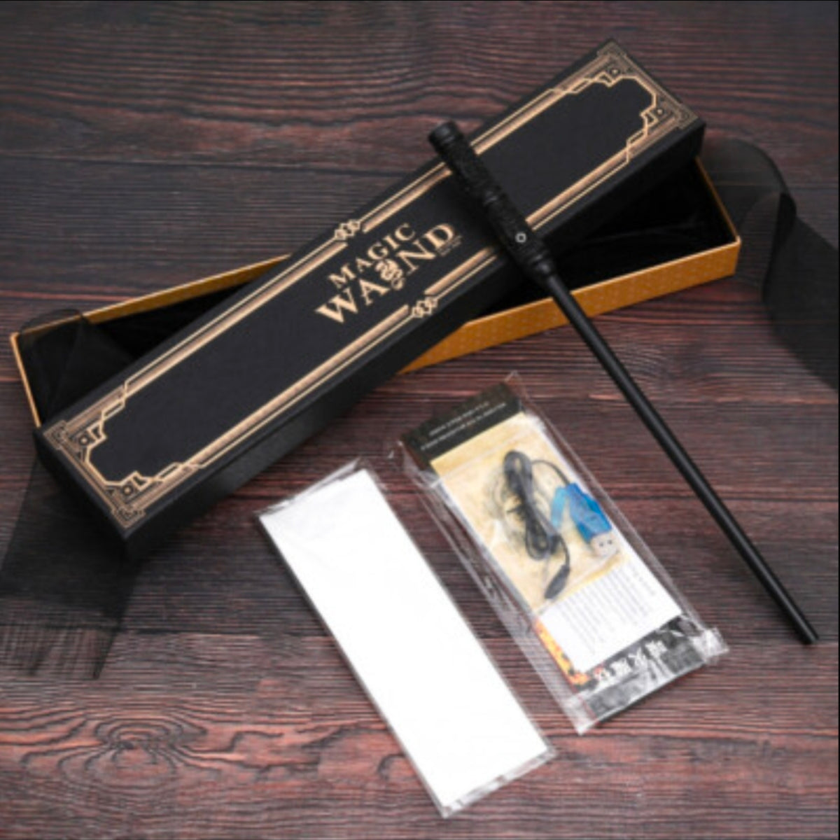 Harry Potter Magic Fireball Shooting Incendiary Wand - Accessories Included