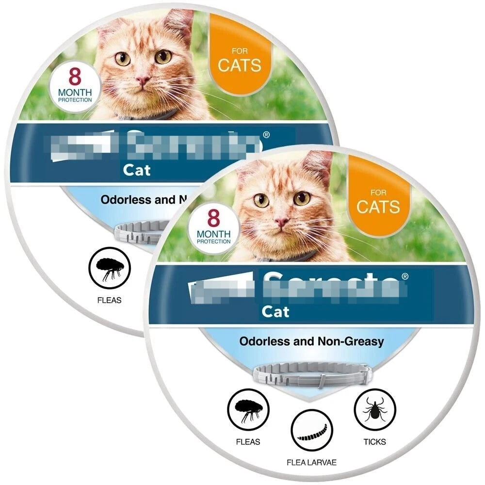 Seresto Cat Flea and Tick Collar for pest Prevention and Protection - 1 Pack - Last 8 Months