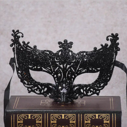 Theatre Inspired Prom Makeup Costume Lace Mask