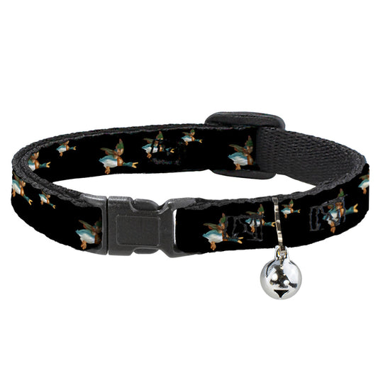 Cat Collar Breakaway - Flying Mallards Black