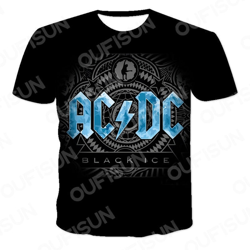 Voltage Vibes AC/DC Tee Pop